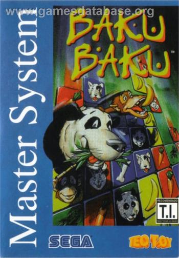 Cover Baku Baku Animals for Master System II